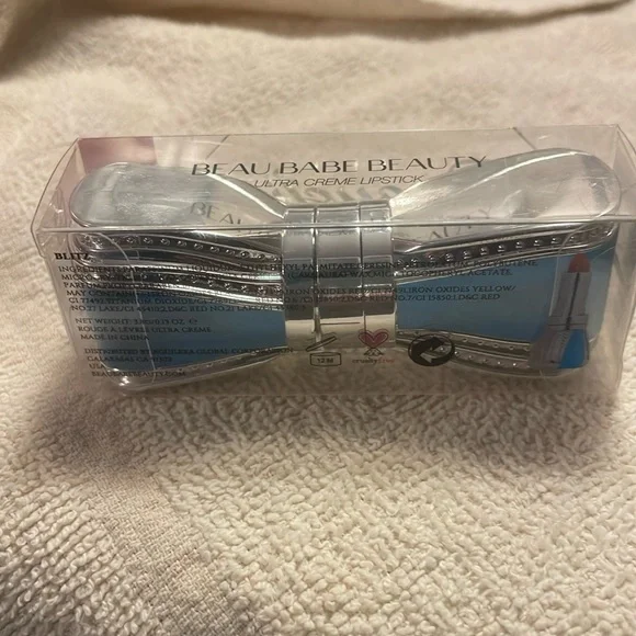 2- .13 Oz. Beaustick Ultra Cream Lipstick By Beau Baby Beauty; blitz & mistletoe - Picture 9 of 16